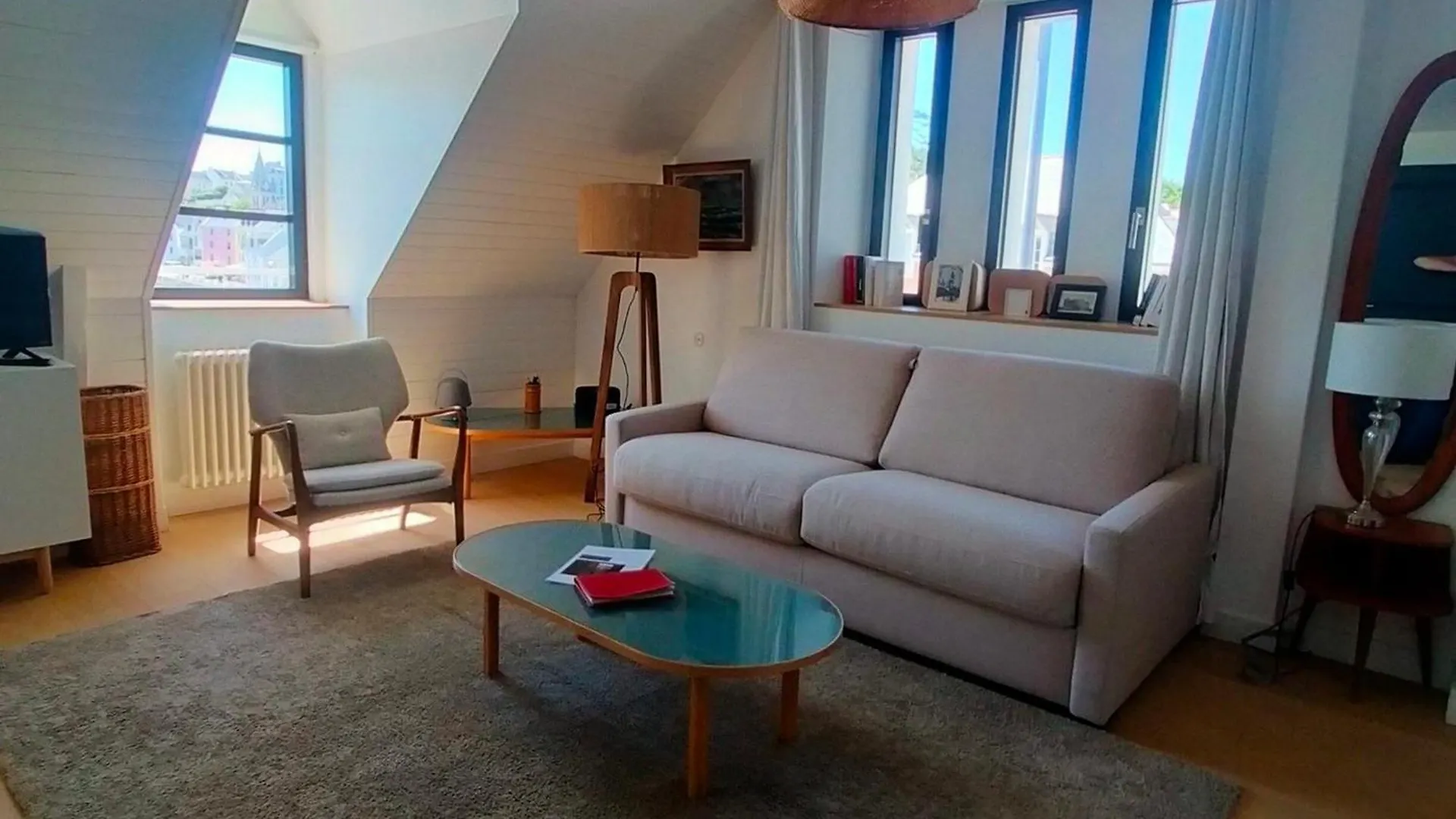 Confort Moderne A Sauzon Avec Vue Sur Port, Accessible Pmr, Wifi, Linge Inclus - Fr-1-418-184 アパート